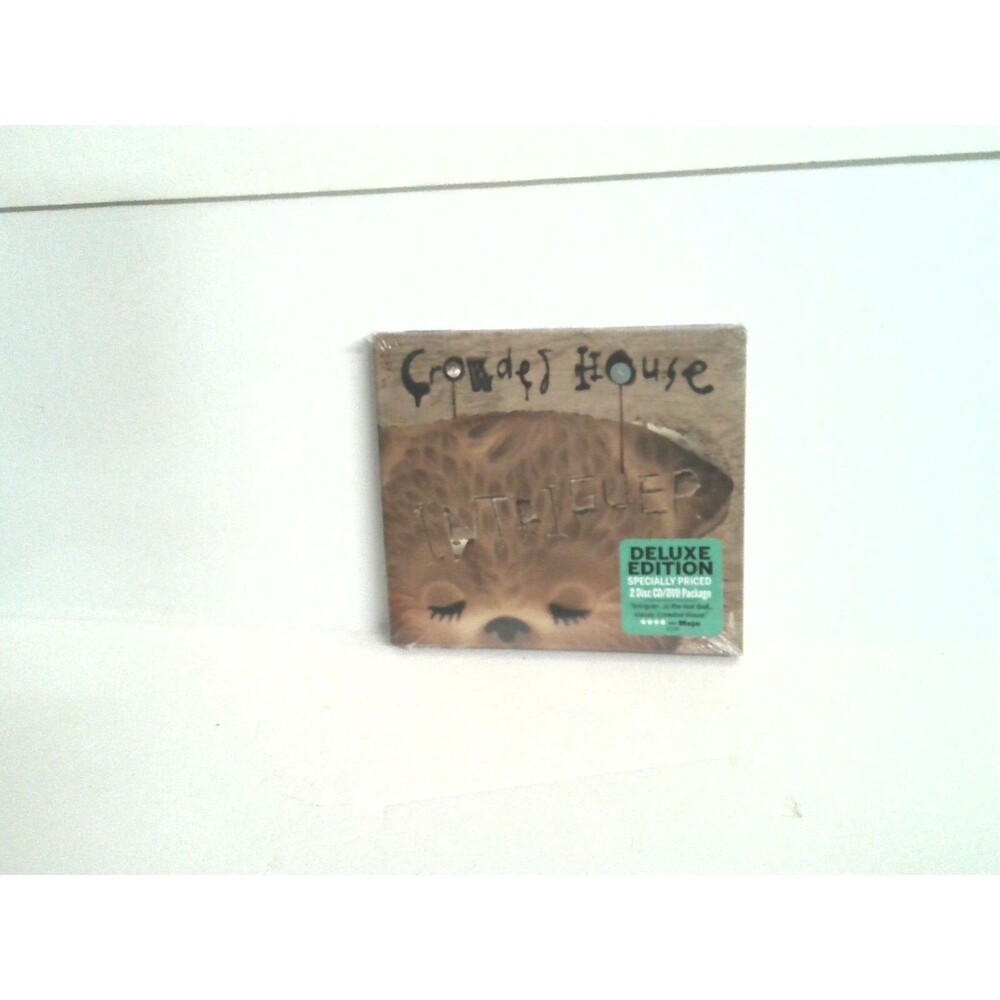 New Crowded House Intriguer Deluxe Edition CD/DVD Combo 2010 W/Hype Sticker